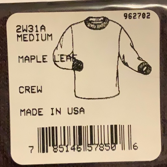 PolarMax MONTANA WOOL 2.0 Crewneck Long Sleeve - Maple Leaaf - Picture 9 of 10
